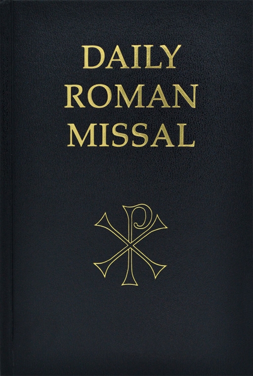 Daily Roman Missal, Hardcover Black