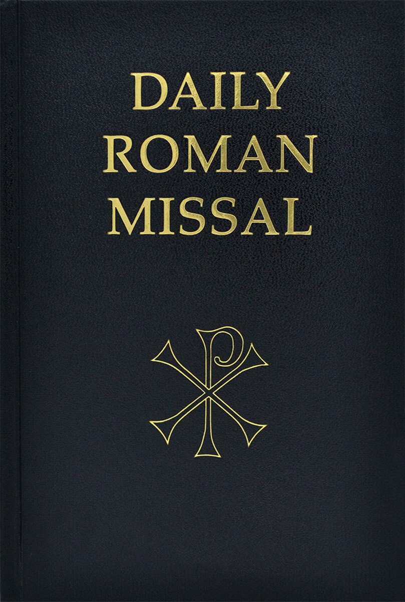 Daily Roman Missal, Hardcover Black