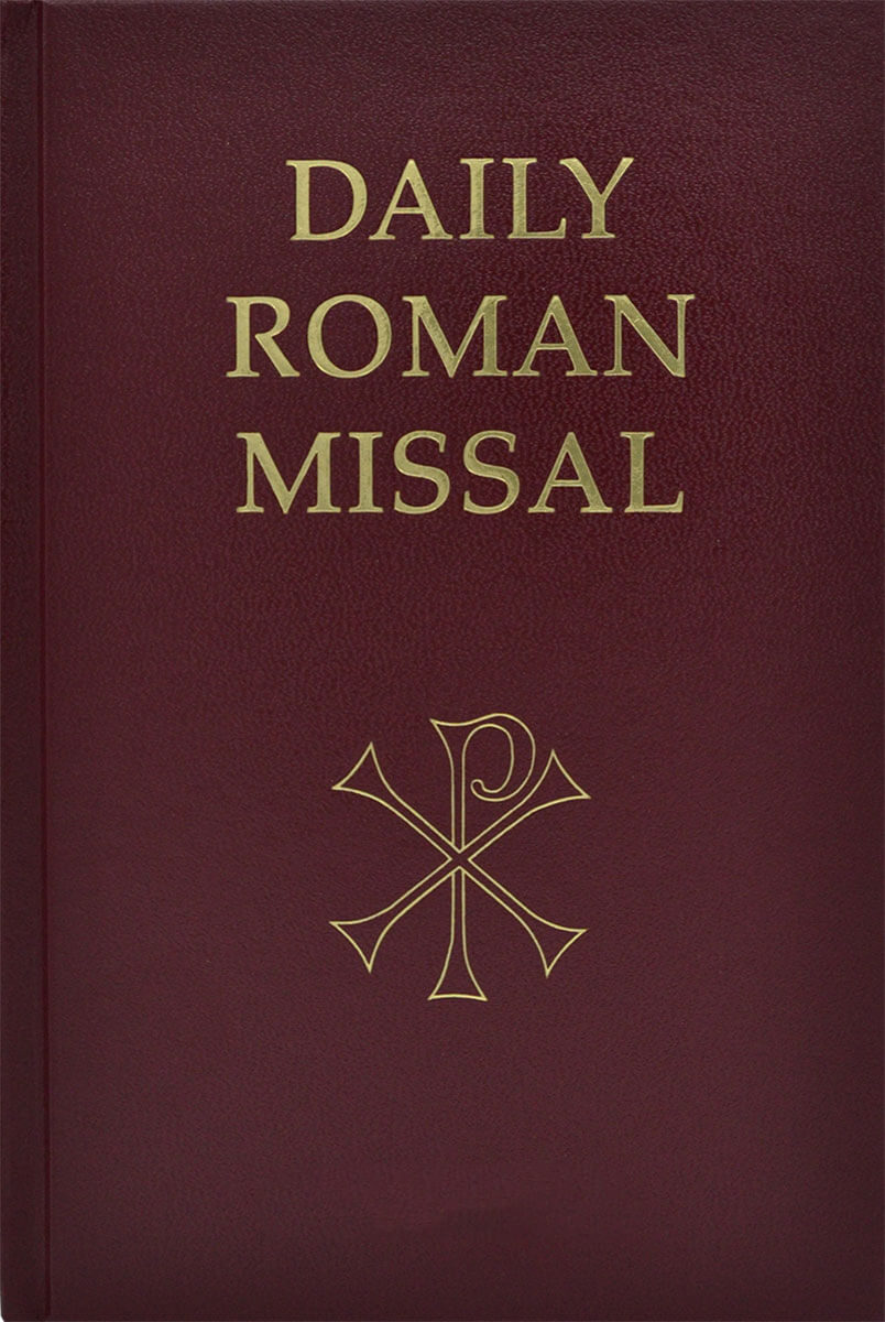 Daily Roman Missal, Hardcover Burgundy