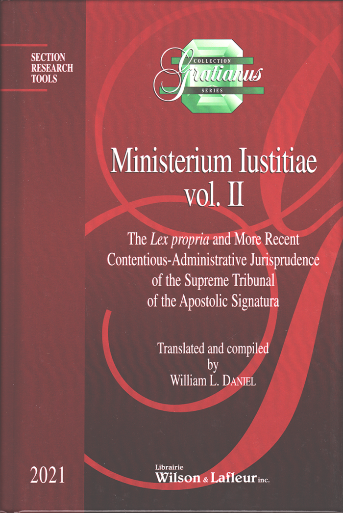 Ministerium Iustitiae, vol. II