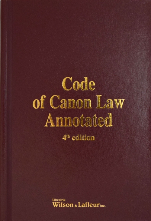 Code of Canon Law Annotated - 4th Edition