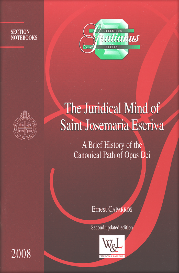The Juridical Mind of Saint Josemaria Escriva